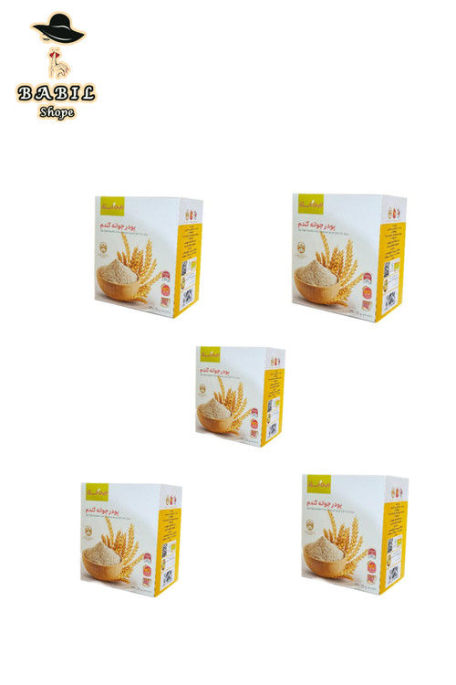 خرید-فروش آنلاین- جوانه گندم-بین استار-چاقی صورت-دکتر بیز از فروشگاه اینترنتی بابیلشاپ-بیز پک ۵ تایی