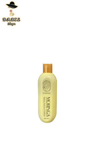 خرید شامپو موی سر حاوی روغن مورینگا ۳۰۰ میل EXONIC از فروشگاه اینترنتی بابیلشاپ
