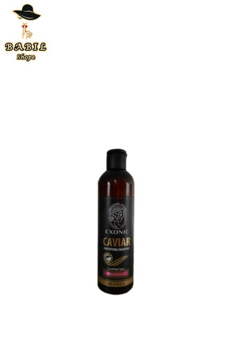 خرید آنلاین شامپو تقویت کننده عصاره خاویار EXONIC از فروشگاه اینترنتی بابیلشاپ