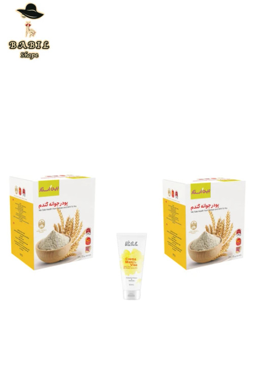 خرید و قیمت پک چاقی صورت بین استار/پودر جوانه گندم با کرم جوانه گندم ویتابلا دوره 50 روزه چاقی صورت در فروشگاه اینترنتی بابیلشاپ