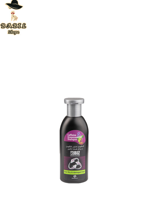 مشخصات شامپو کافئین عصاره ی هسته ی انگور بیز