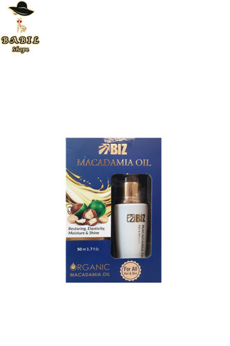 قیمت آنلاین روغن ماکادمیا خالص بیز از فروشگاه اینترنتی بابیلشاپ