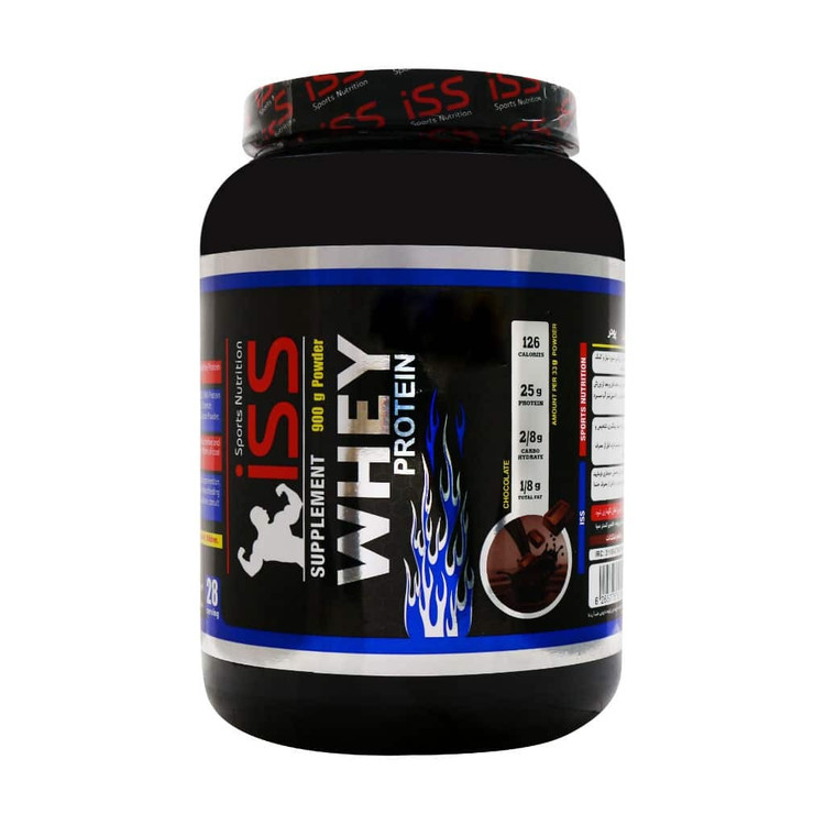 وی پروتئین 900 گرمی شکلات آی اس اس در فروشگاه ویانا طب www.vianateb.ir