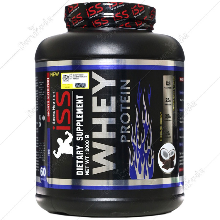 وی پروتئین 2000 گرمی کاپوچینو آی اس اس در فروشگاه ویانا طب www.vianateb.ir