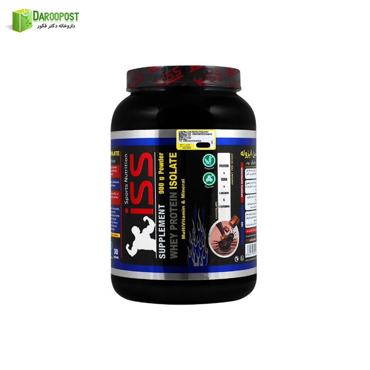 وی پروتئین 900 گرمی ایزوله شکلات آی اس اس در فروشگاه ویانا طب www.vianateb.ir