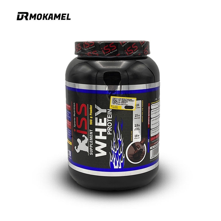 وی پروتئین 900 گرمی ایزوله شکلات آی اس اس در فروشگاه ویانا طب www.vianateb.ir