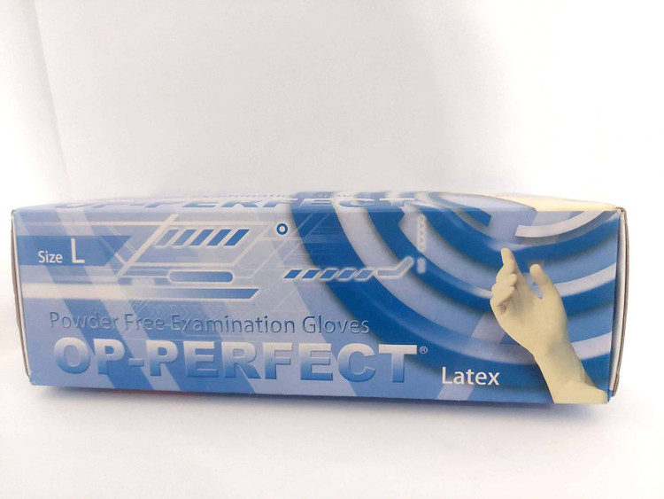 دستکش معاینه لاتکس (بدون پودر ) غیر استریل اپی پرفکت - سایز L در فروشگاه اینترنتی ویانا طب www.vianateb.ir