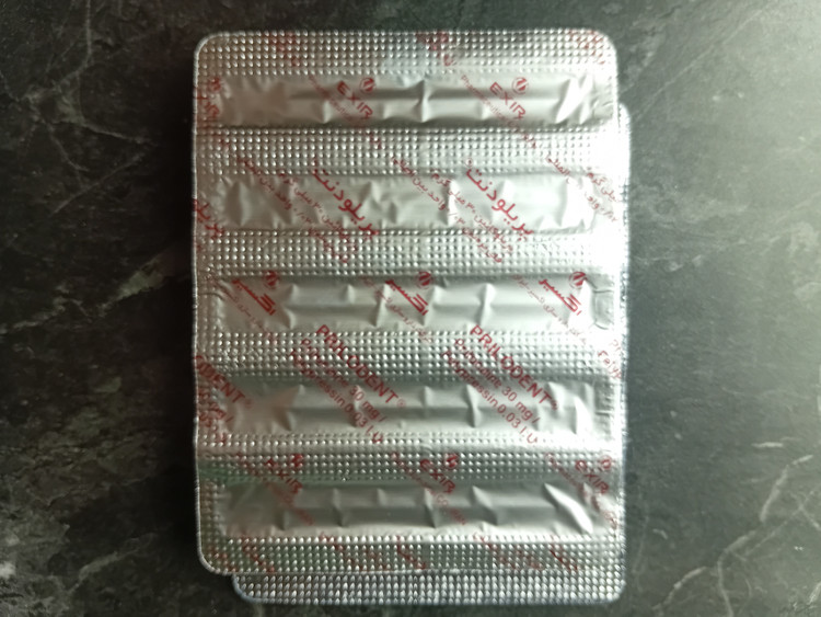 بی حسی دندانپزشکی (کارپول) 3% اکسیر-کارتریج پریلودنت - پریلوکائین 5 عددی(تاریخ انقضا 30 ماه ) ارسال 8 صبح هر روز با پست و تیپاکس